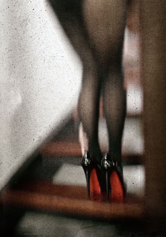 Glamorous Steps Upstairs by Erik Schottstaedt — canvas wall art