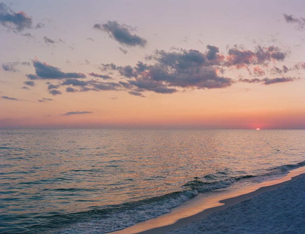 Serene Beach Sunset by Bethany Young — canvas wall art