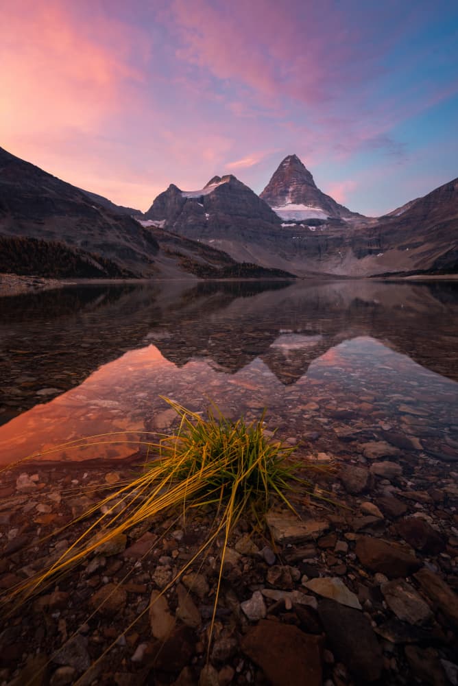 Majestic Mountain Reflection by Yongnan Li (李永男) — canvas wall art