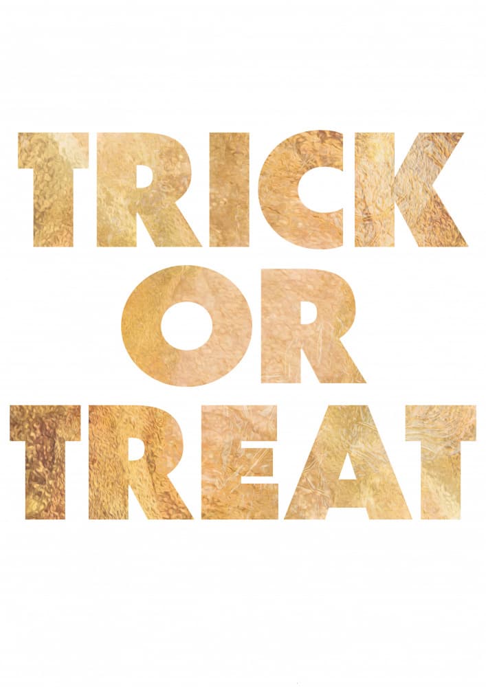 Halloween Trick Or Treat by Sarah Manovski — canvas wall art