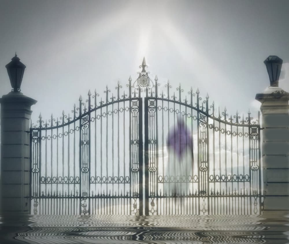 Heaven's Gate Reflections by Anna Cseresnjes — canvas wall art