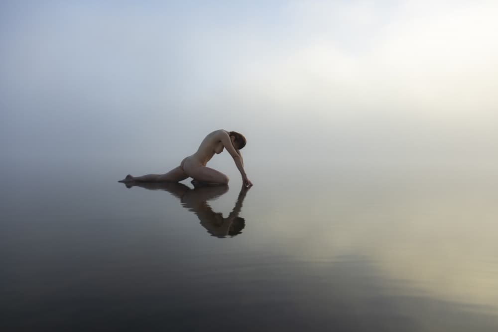 Graceful Fog Reflection by Leszek Paradowski — canvas wall art