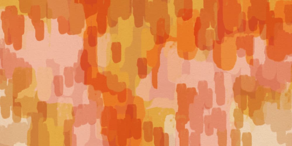 Warm Abstract Hues by Dina Dankers — canvas wall art