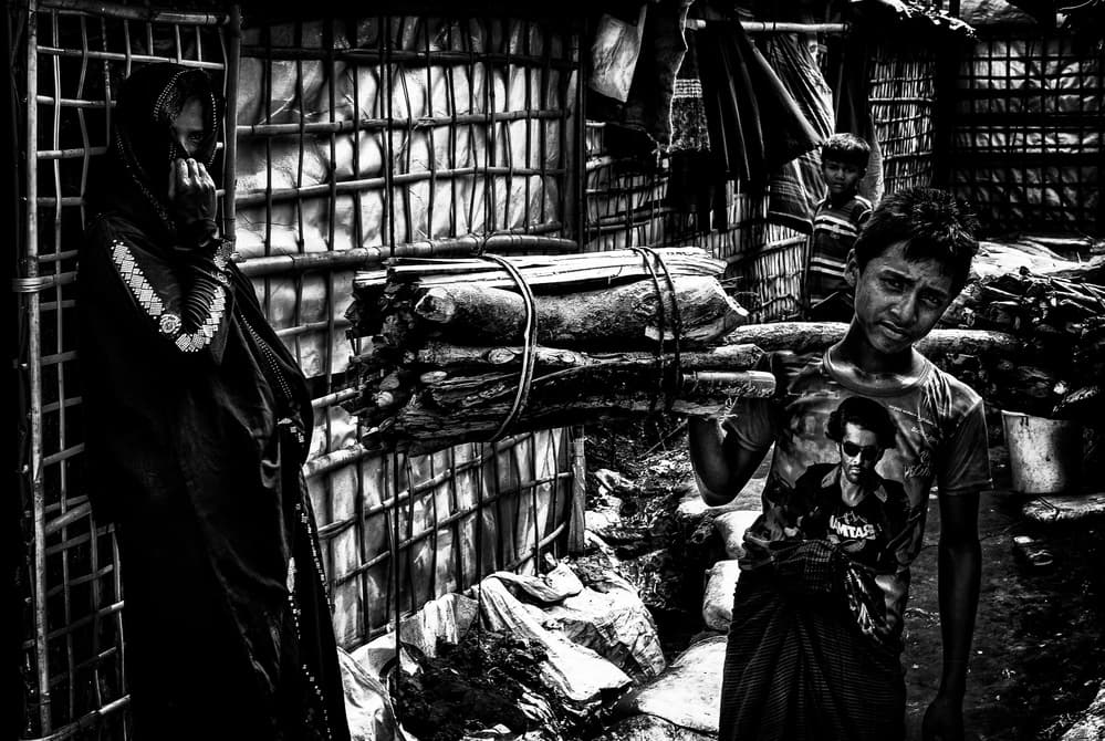 Street Market Daily Life by Joxe Inazio Kuesta Garmendia — canvas wall art