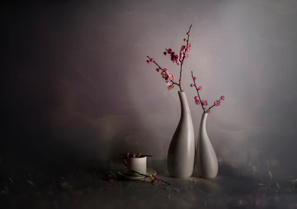 Spring Blossom Still Life by John-Mei Zhong — canvas wall art