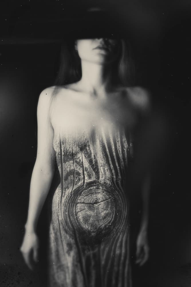 Woman of Wood by Bogdan Bouşcă — canvas wall art