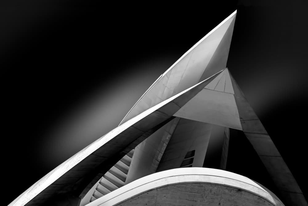 Abstract Architectural Lines by Eric Mattheyses — canvas wall art