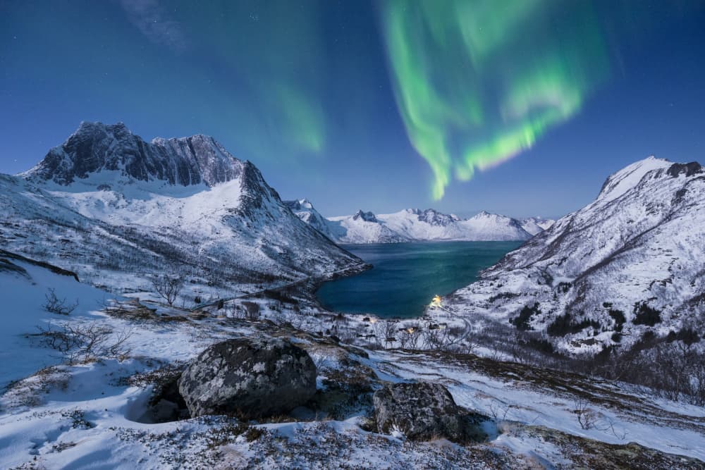 Aurora Nights by Stefan Hefele — canvas wall art
