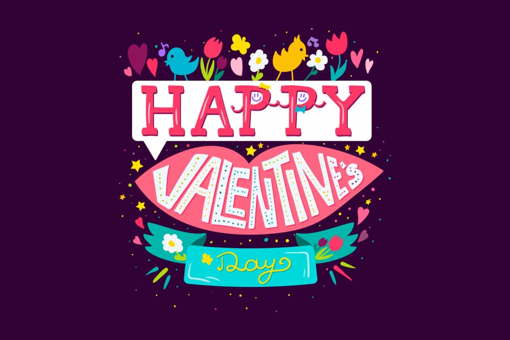 Colorful Valentine Celebration by Marika Barsrsind β canvas wall art