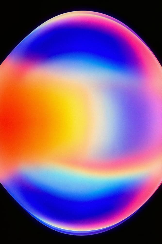 Ethereal Color Wave by Minorstep — canvas wall art