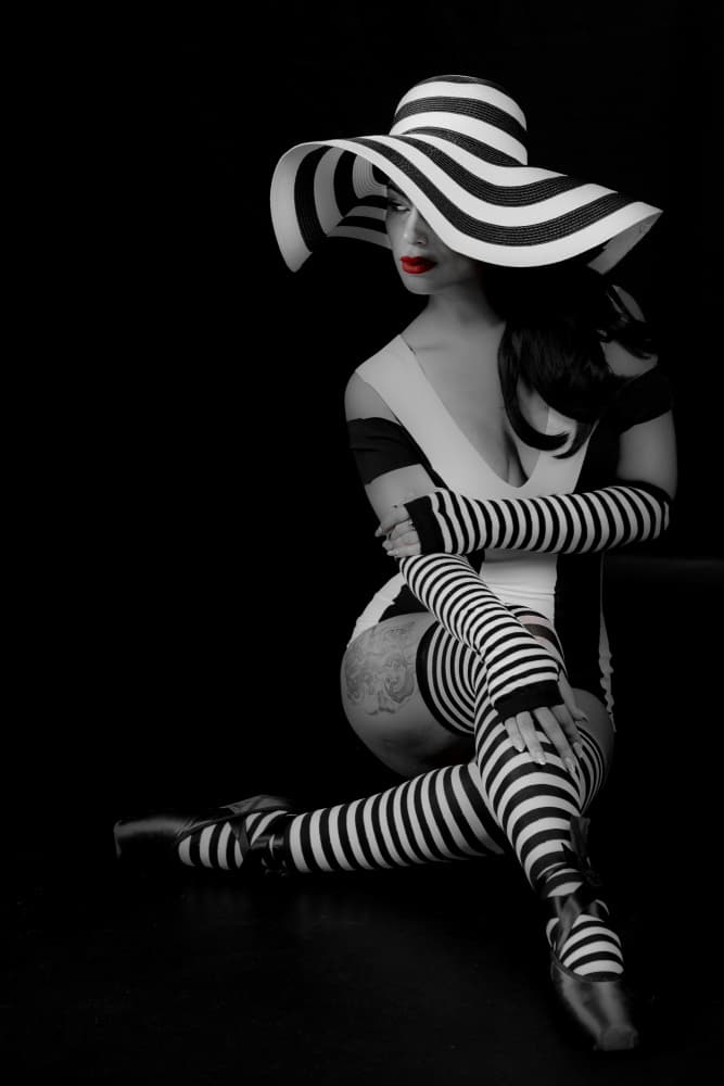 Bold Stripes Glamour by Eyal Alcalay — canvas wall art