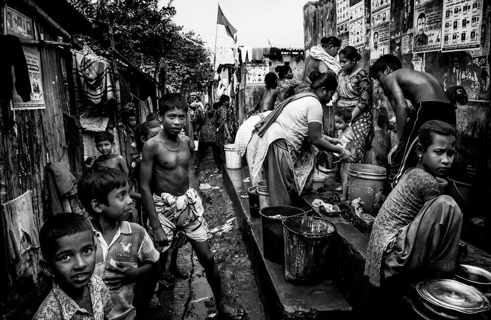 Community Washing Day by Joxe Inazio Kuesta Garmendia — canvas wall art