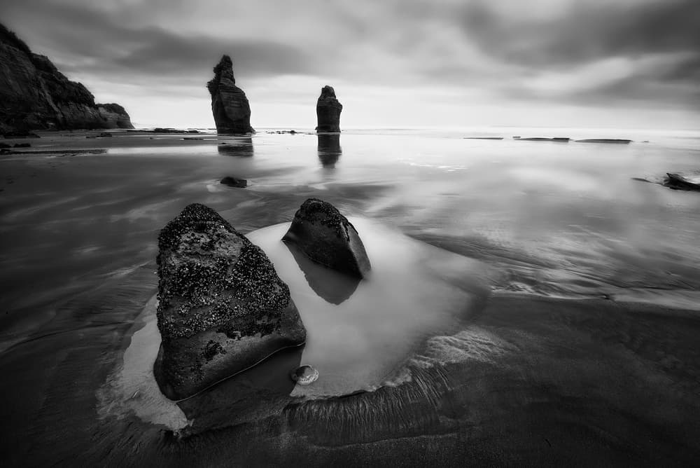 Dramatic Sea Stacks by Yan Zhang — canvas wall art