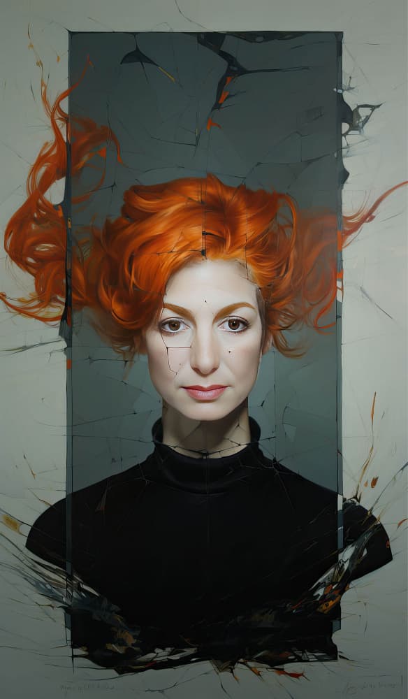 Tereza 1 by DDiArte — canvas wall art
