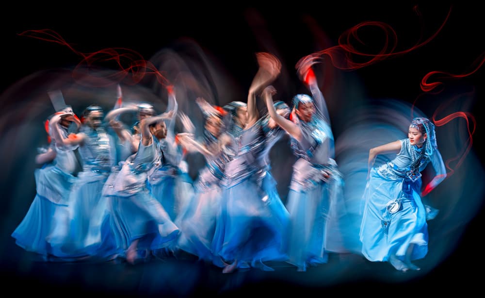Ethereal Dance Motion by Lydia Jacobs — canvas wall art