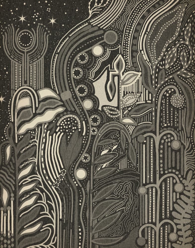 Night Garden Fantasy by Josie George — canvas wall art