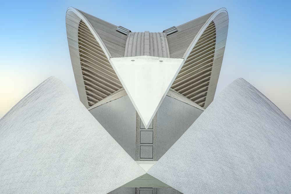 Sleek White Architecture by Linda Wride — canvas wall art