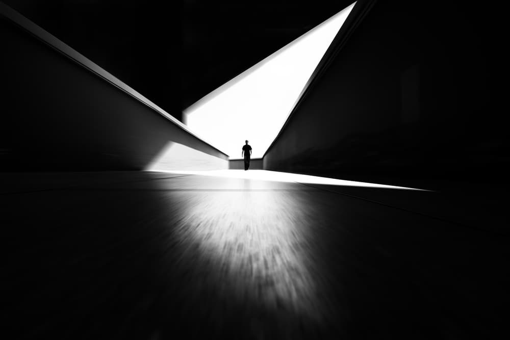 Architectural Light Walk by Florentinus Joseph — canvas wall art