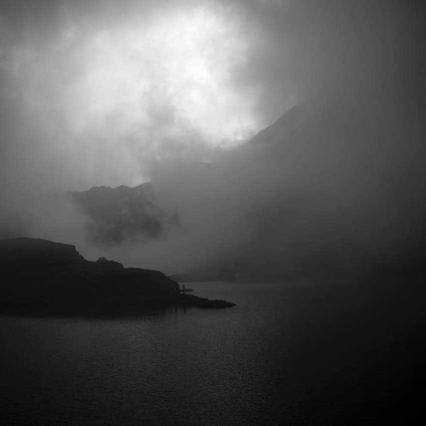 Dramatic Misty Fjords by Codrin Lupei — canvas wall art