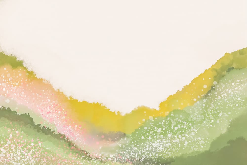 Dreamy Pastel Landscape by Josie George — canvas wall art