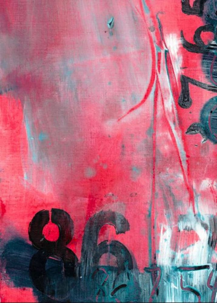 Vibrant Street Numbers by Deb Chaney — canvas wall art