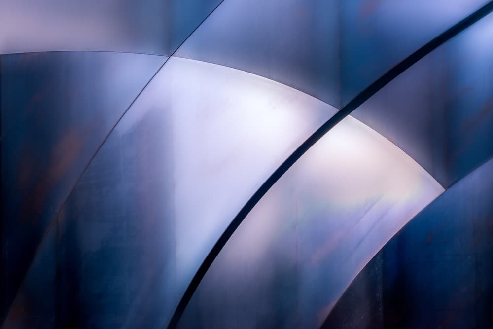 Modern Metallic Flow by Marc Huybrighs — canvas wall art