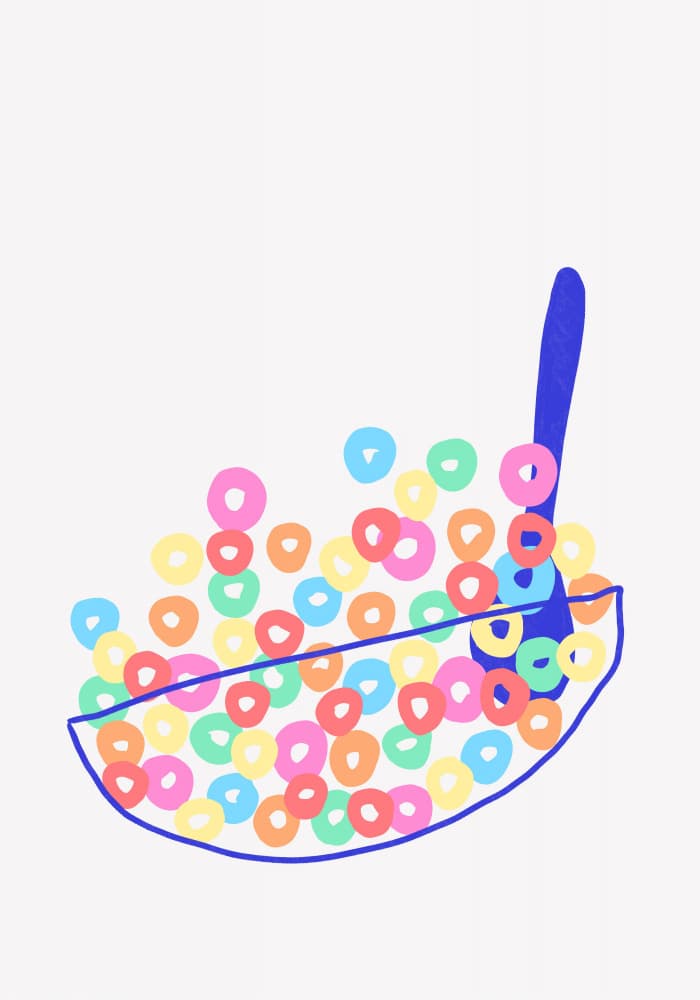 Cereal Bowl by Athene Fritsch — canvas wall art