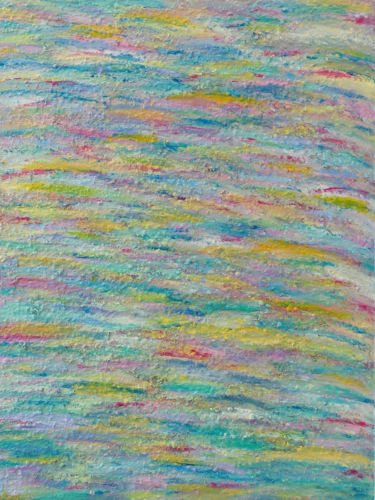 Serene Pastel Strokes by Helen Joynson — canvas wall art