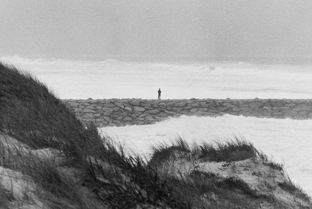 Ocean Wall Solitude by Paulo Abrantes — canvas wall art