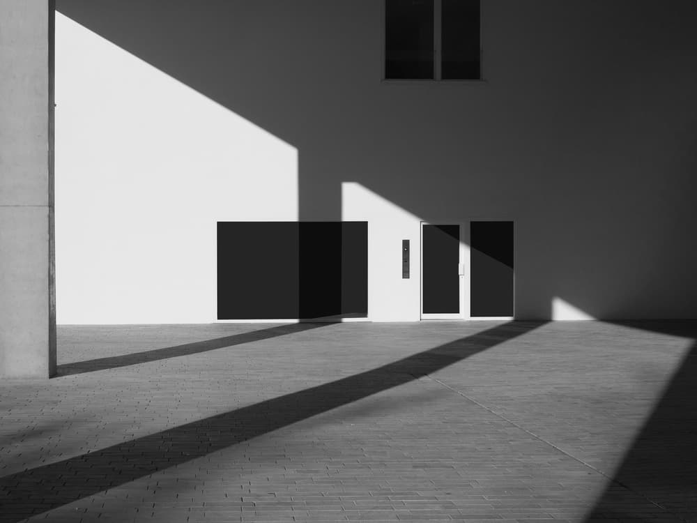 Geometric Shadows by Luc Vangindertael (laGrange) — canvas wall art