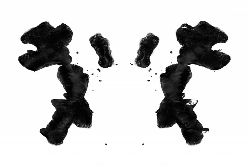 Rorschach Inkblot by amini54 — canvas wall art