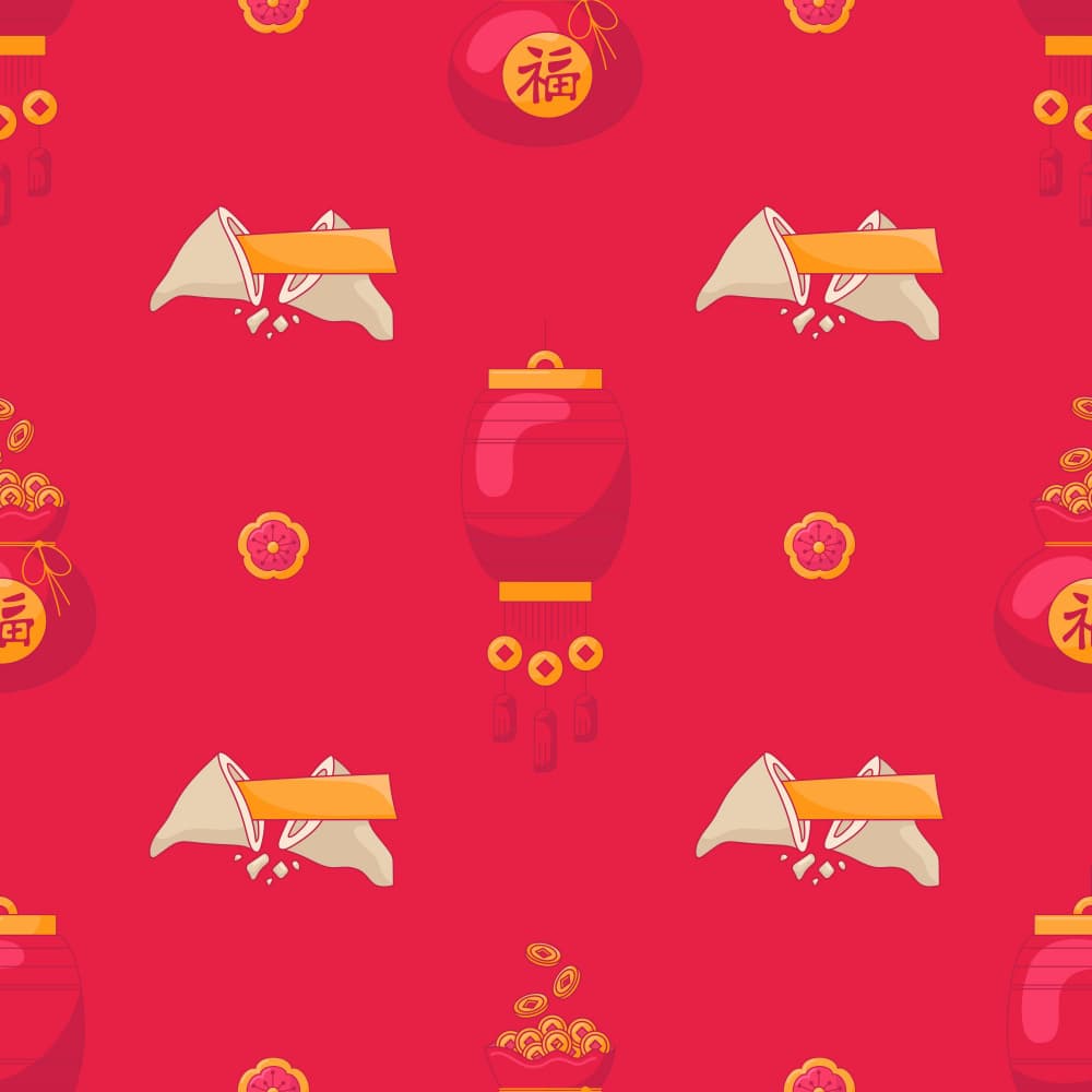 Chinese New Year Fortune by Marika Barsrsind β canvas wall art