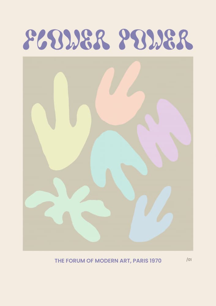 Floralcolorpartyno31 by Treechild — canvas wall art
