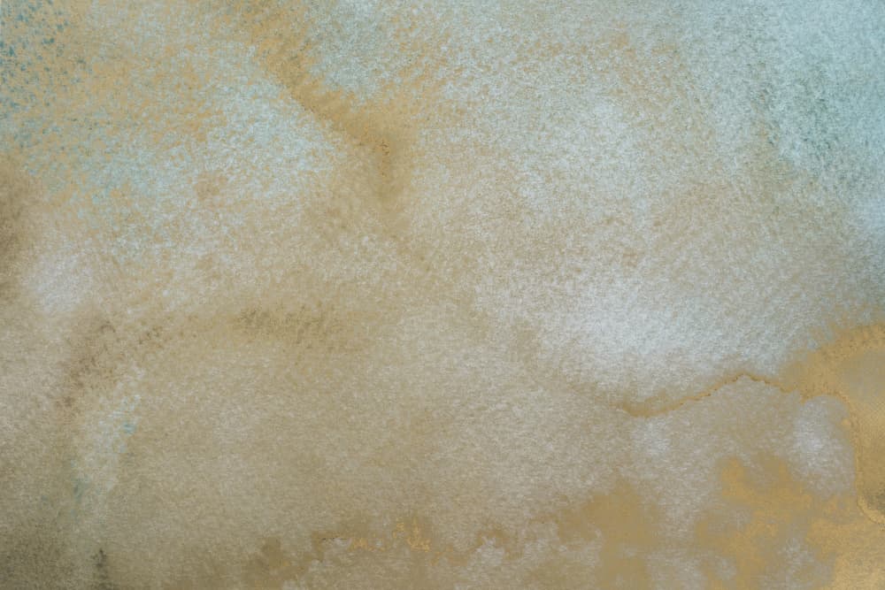 Earthy Gold Wash by Bilge Paksoylu — canvas wall art