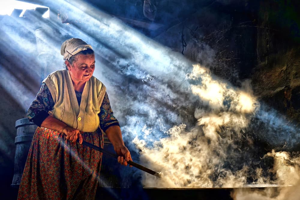 Grandma's Kitchen Light by Gilcan Mete — canvas wall art