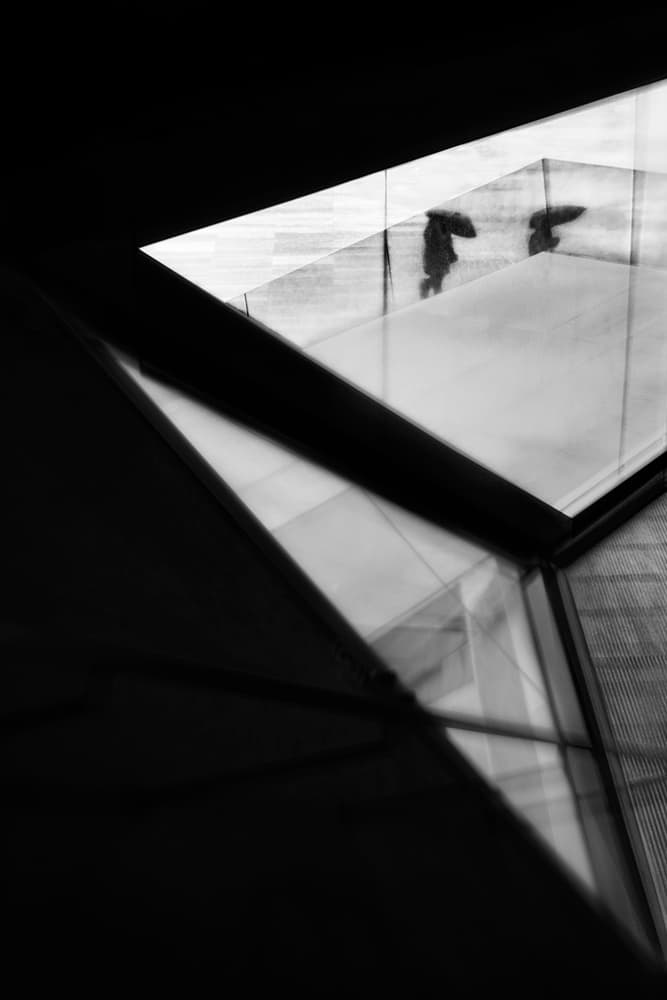 Rainy City Reflections by Paulo Abrantes — canvas wall art