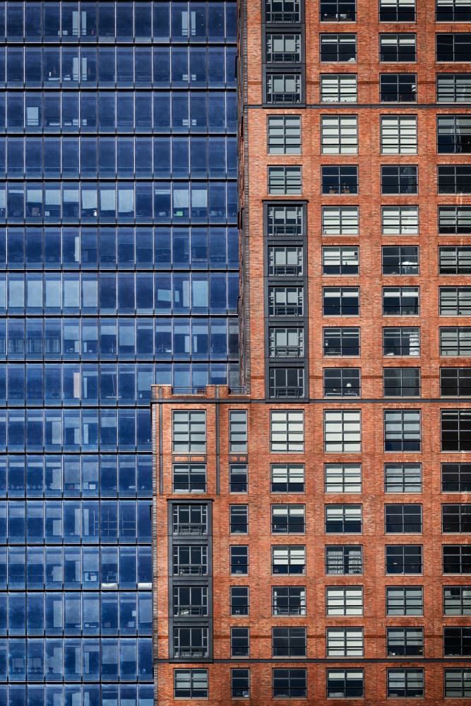 City Building Contrast by Paolo Bolla — canvas wall art