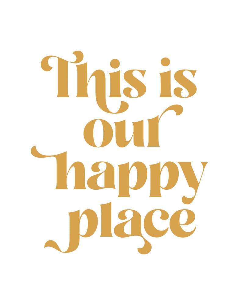 Our Happy Place by KsanaKalpa — canvas wall art