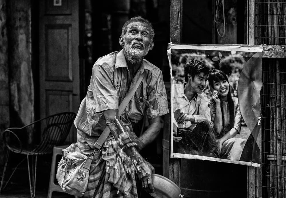 Old Man Young Love by Joxe Inazio Kuesta Garmendia — canvas wall art