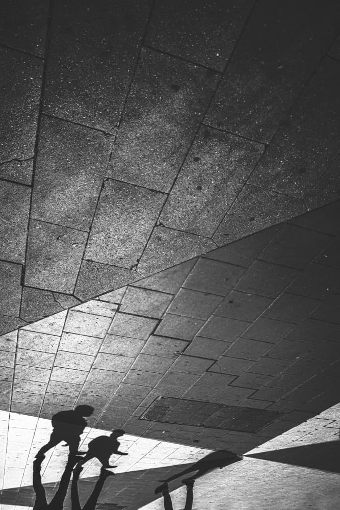 Dynamic Urban Shadows by Alex Ogazzi — canvas wall art