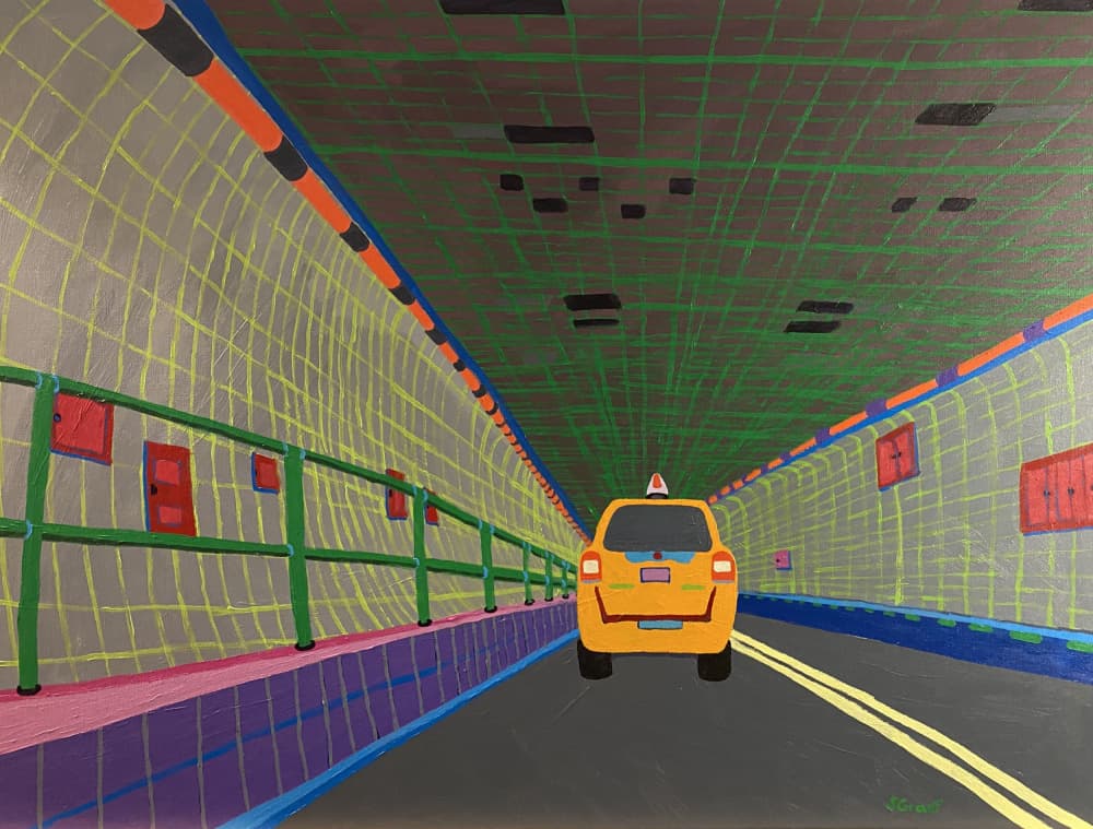 Holland Tunnel by Sue Graef — canvas wall art