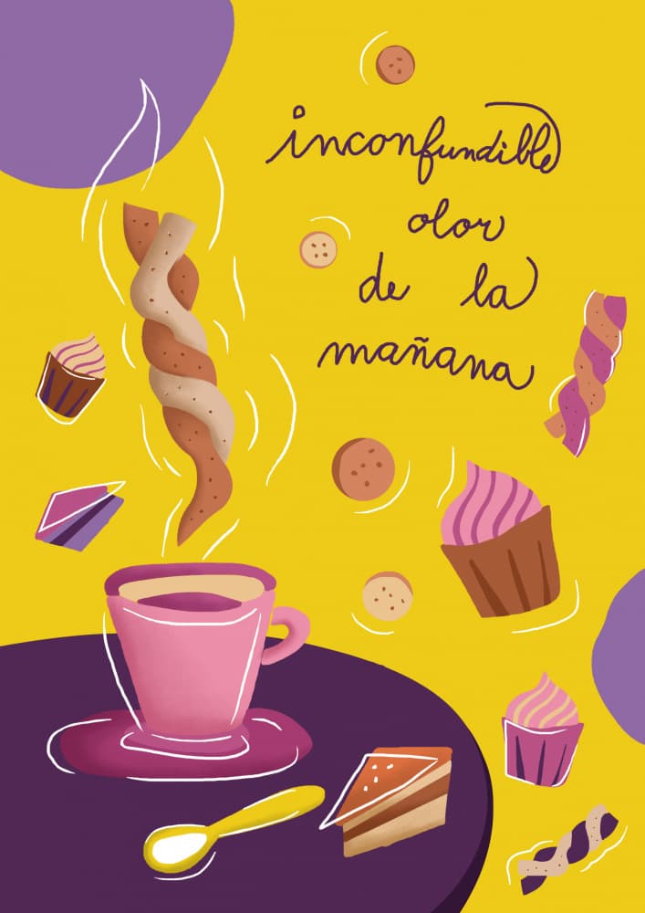 Sweet Morning Coffee by Magdalena Herichova — canvas wall art