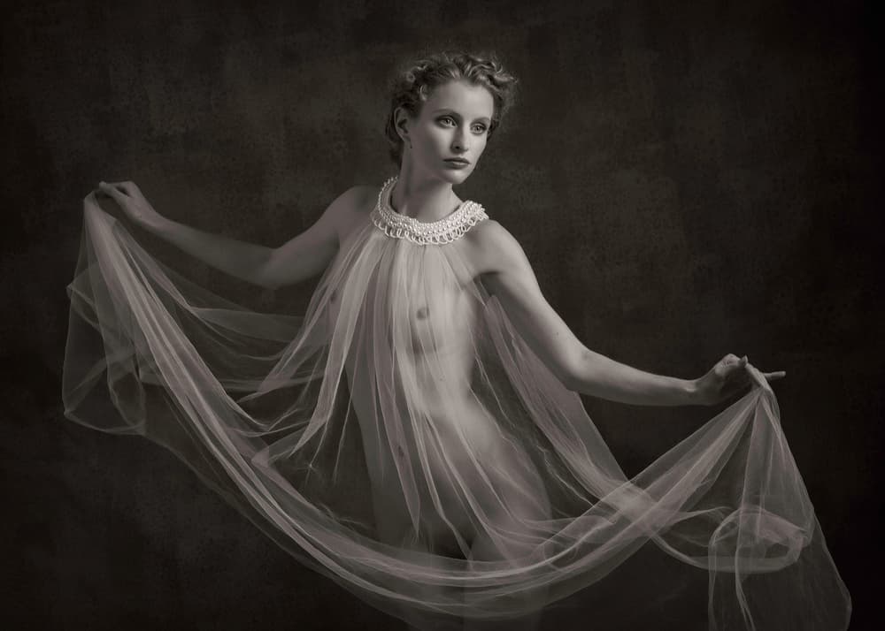 Ethereal Nude Portrait by Catchlight Studio — canvas wall art
