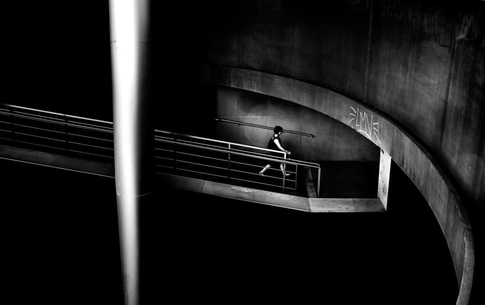 Urban Archway Walk by Antonio Grambone — canvas wall art