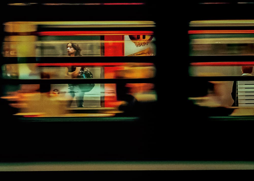 Woman In Motion by Rodrigo Marin — canvas wall art