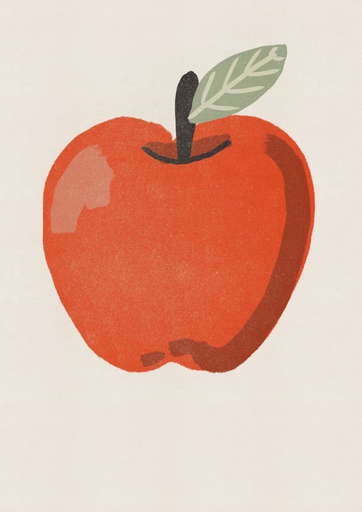 Fresh Red Apple