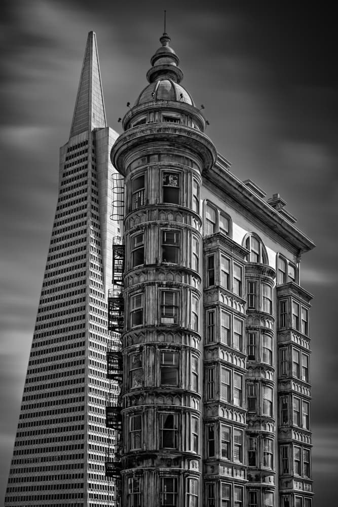 Historic Modern San Francisco by Angéla Vicedomini — canvas wall art
