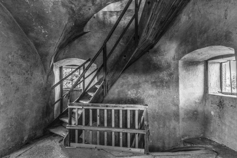 Ancient Stone Stairs by Stephan Rückert — canvas wall art