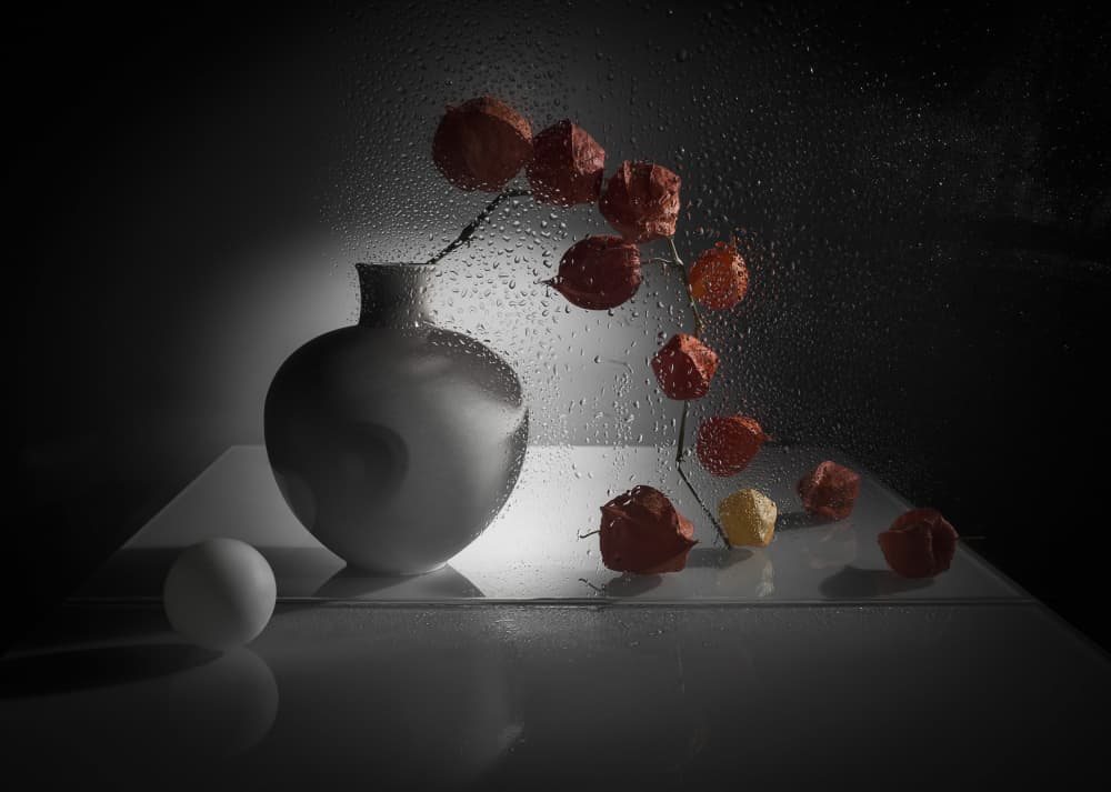 Still Life Lanterns by Evgeniy Popov — canvas wall art