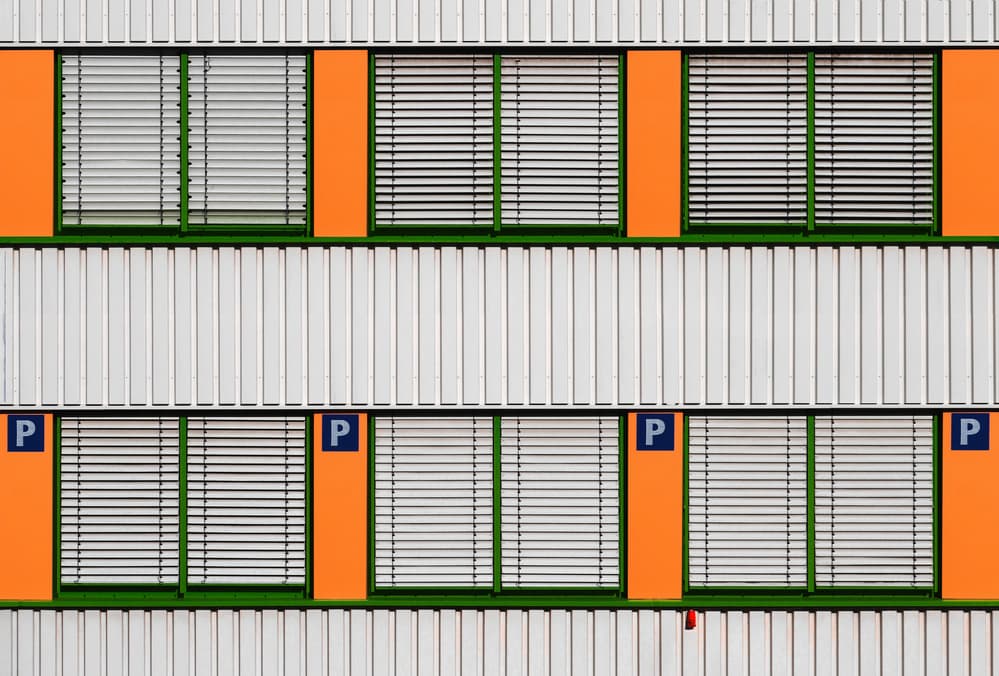 Modern Facade Design by Hans-Wolfgang Hawerkamp — canvas wall art
